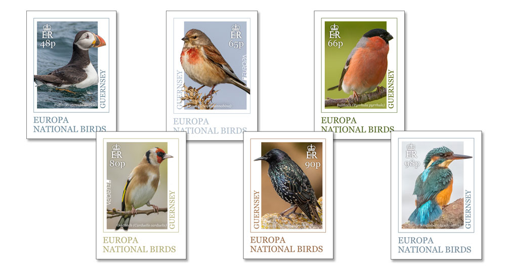Set of 6 postcards